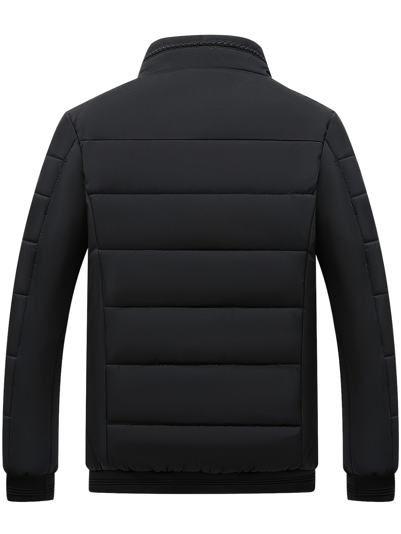 Men's plus velvet padded jacket casual style for daily and winter use