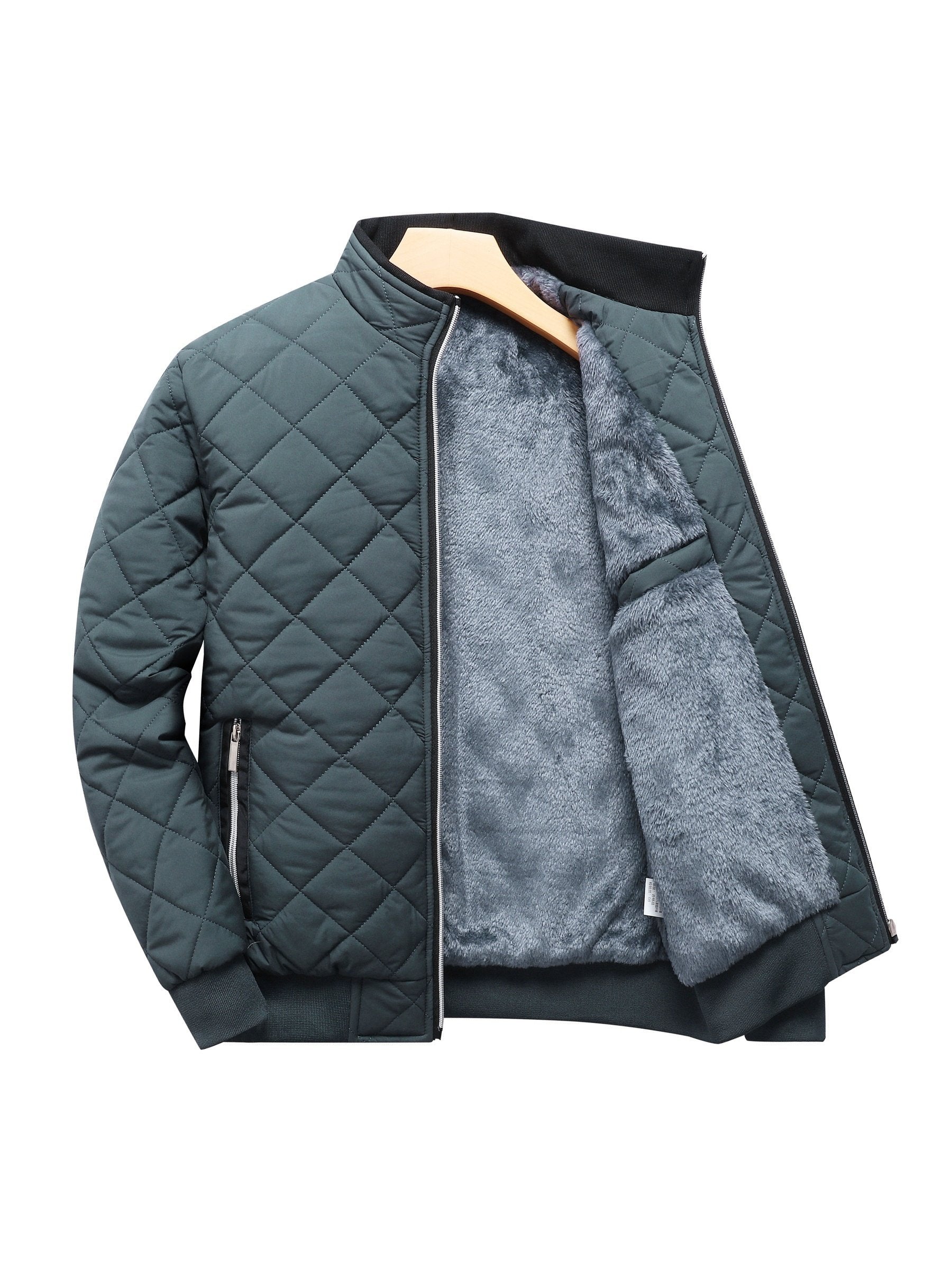 Men's thickened padded loose-fit winter jacket in cold-proof design