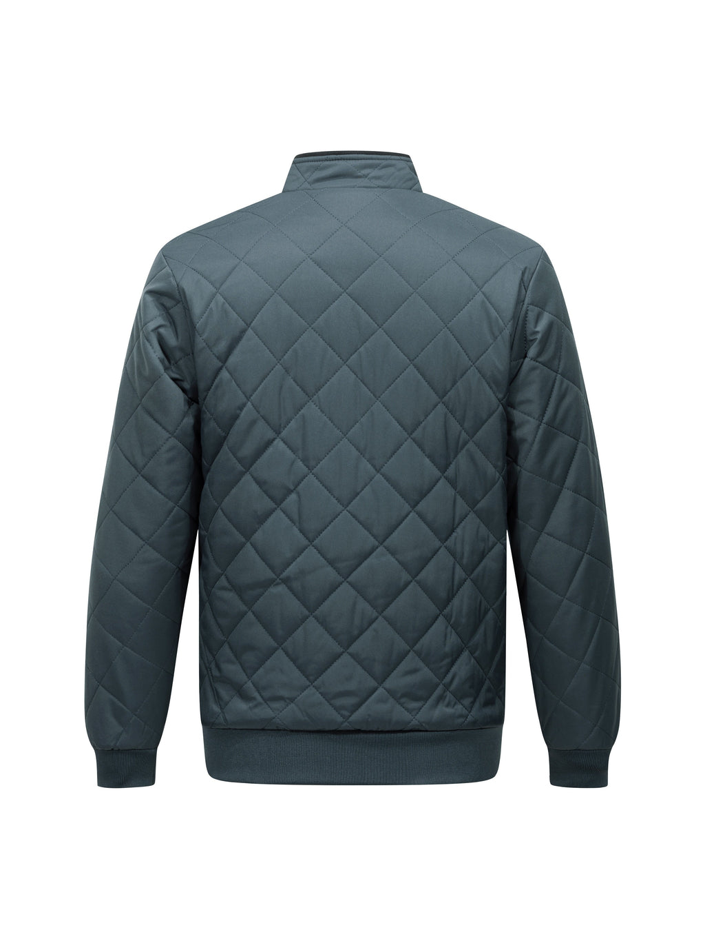 Versatile padded winter jacket for men with warm lining for cold weather