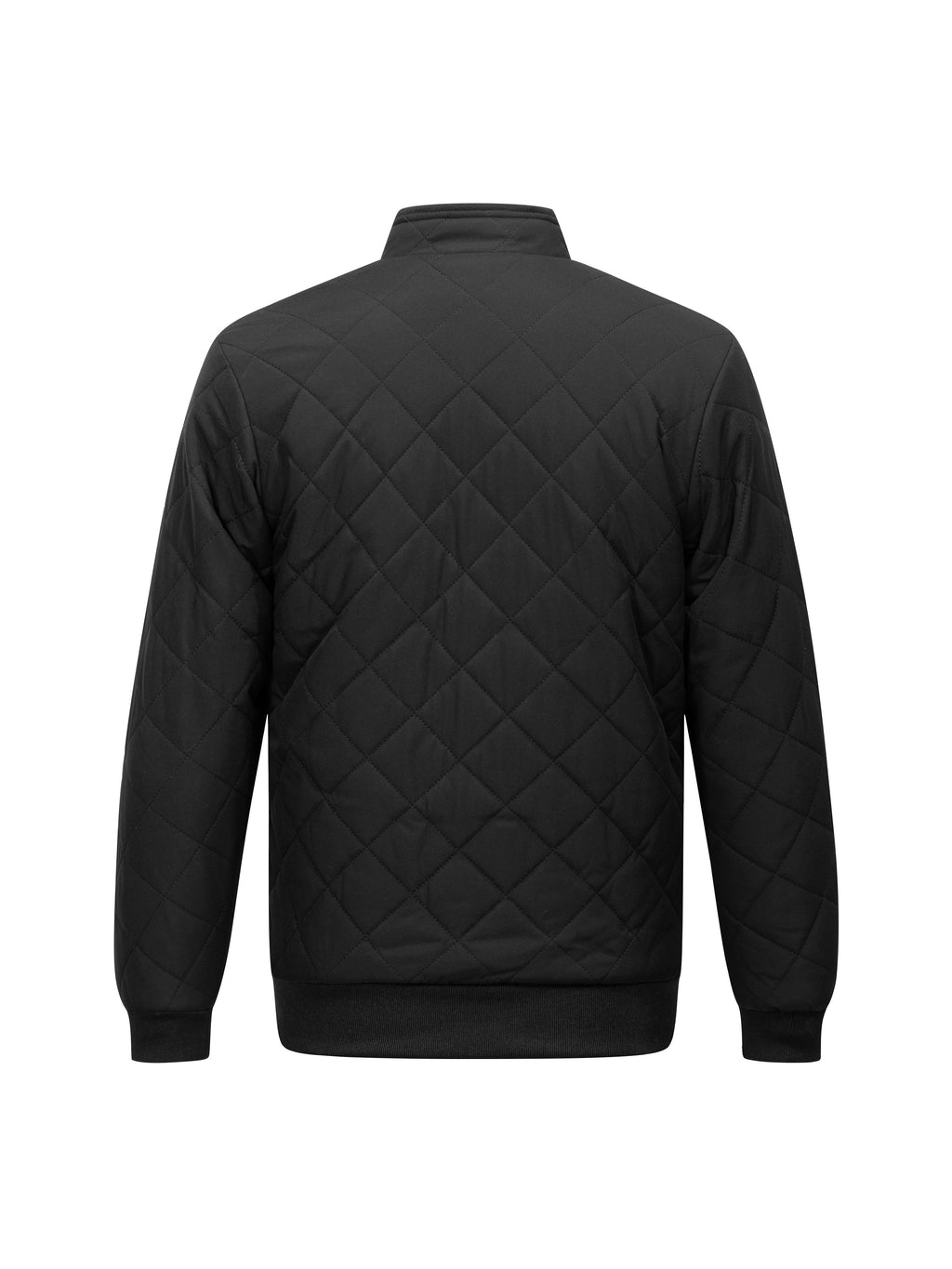 Men's trendy padded coat in loose fit design for UK winter fashion