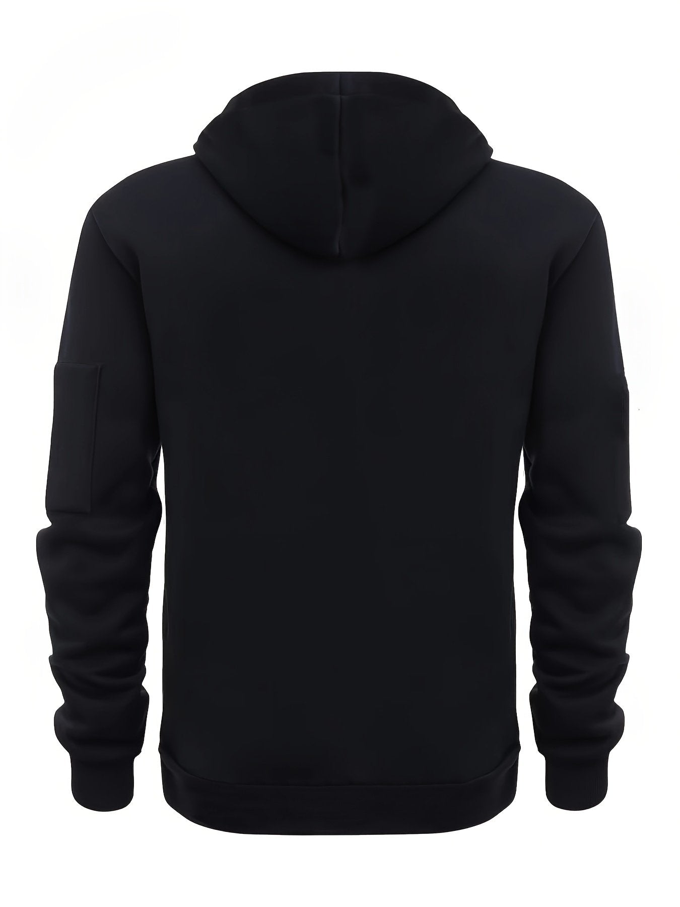 Unisex fitness jacket in solid colour fleece knit for outdoor training