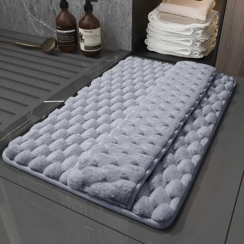 Soft Long-Haired Bathroom Non-Slip Mat, Foot-Wiping Bathroom Mat, Memory Foam Bathroom Non-Slip Mat, Upgraded And Thickened, Easy to Clean, Absorbent And Non-Slip, Multiple Colors And Sizes Are Available, Machine Washable Non-Slip Mat - image 4