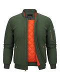 Men's bomber jacket colour variant 1 padded winter outdoor design