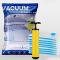 Space saver bag set contents with free hand pump included