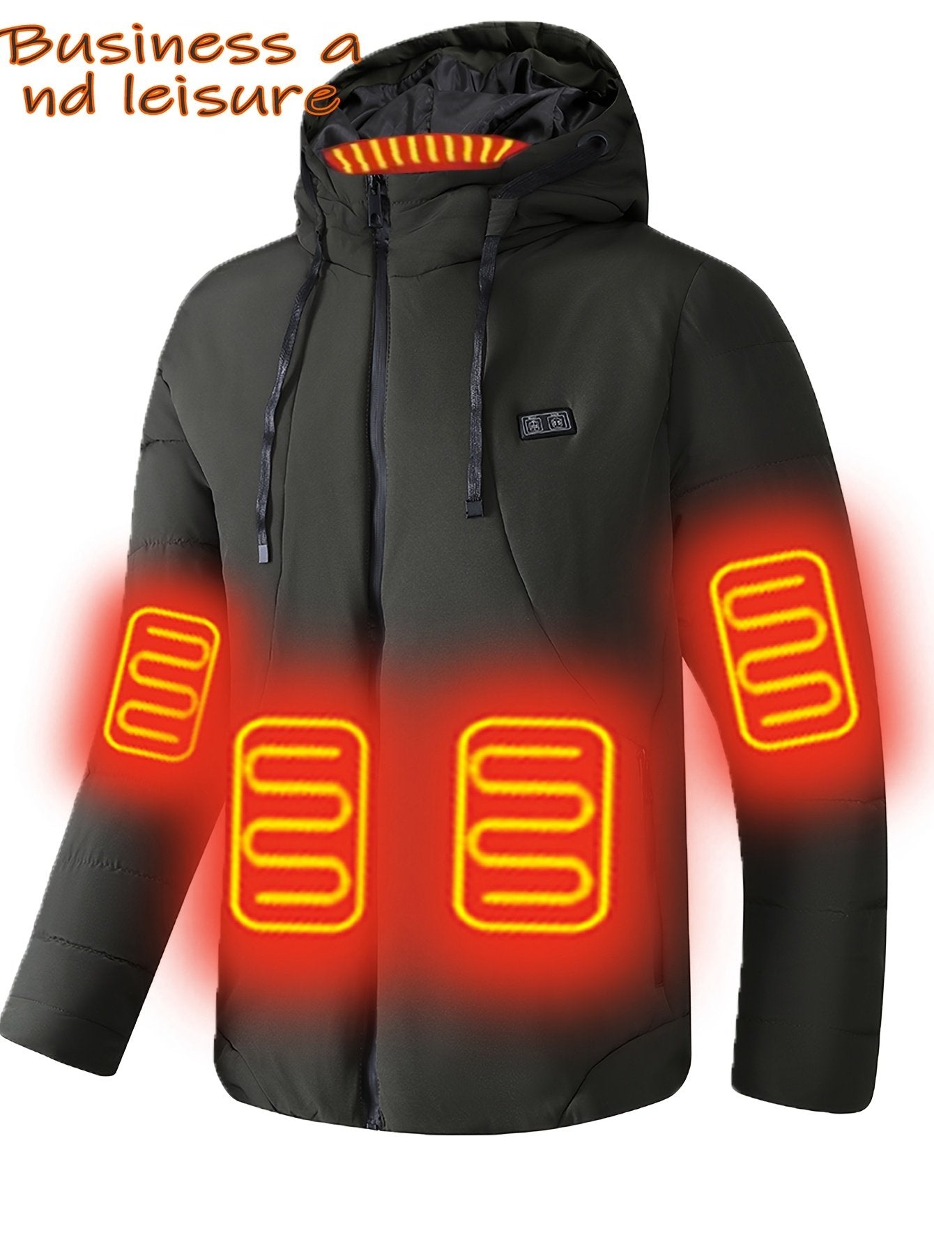 Men's electric heated jacket colour variant 1 for winter wear