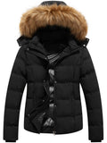 Zip and pocket detail on the women's quilted puffer coat