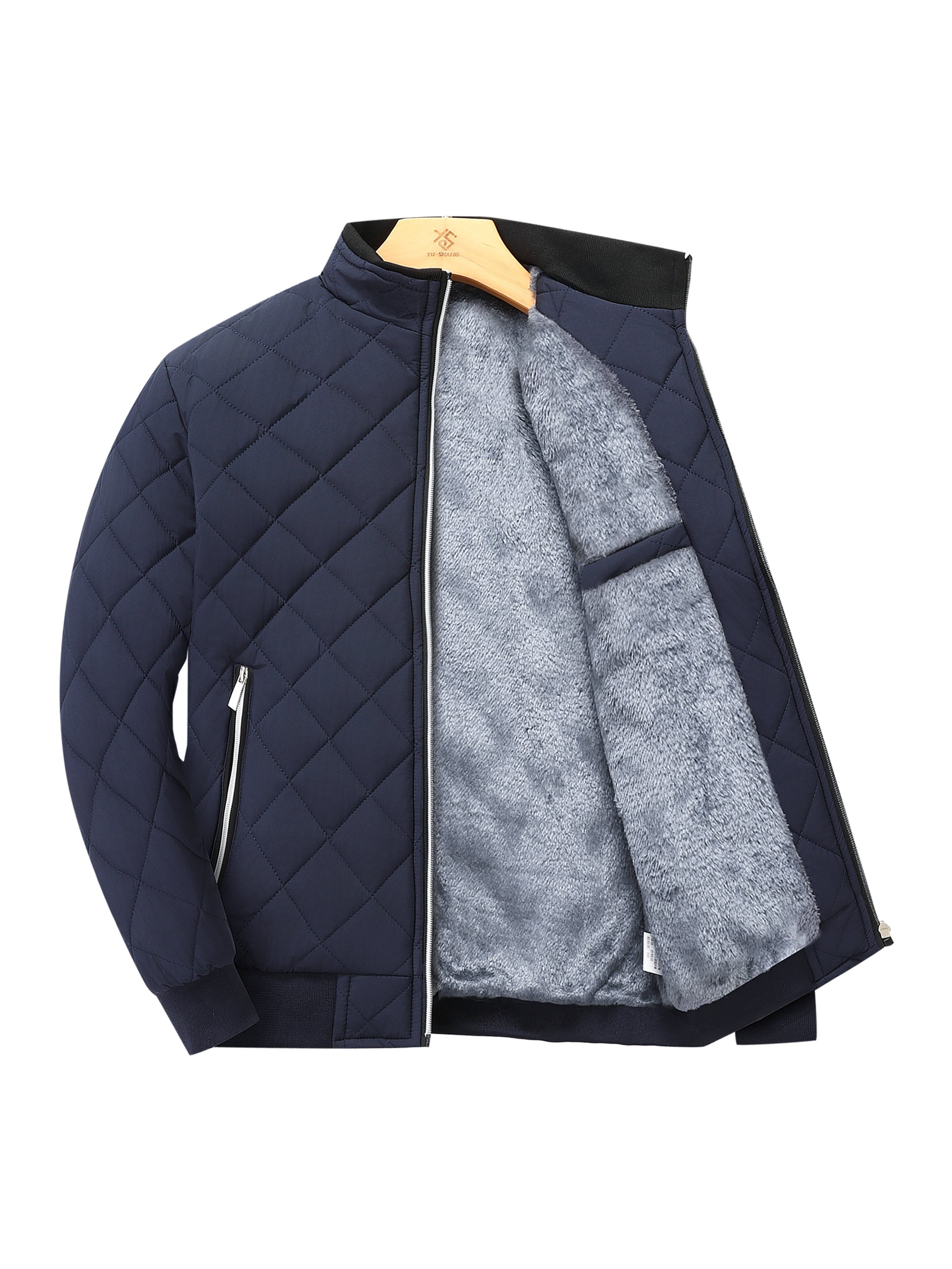 Men's padded winter coat colour variant 2 warm cold-proof loose design