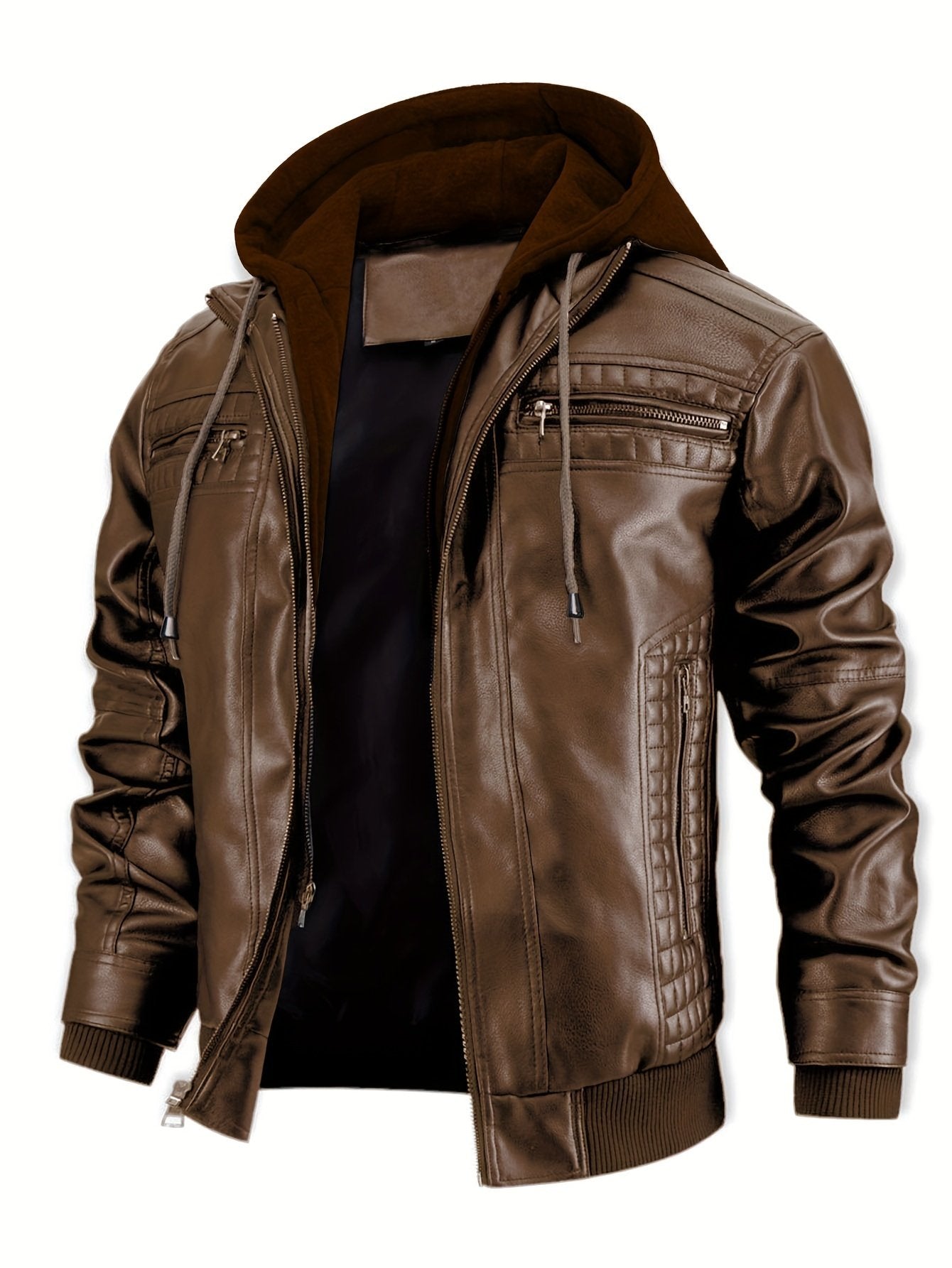 Fit reference for the men's bomber jacket in UK sizes 36 to 48