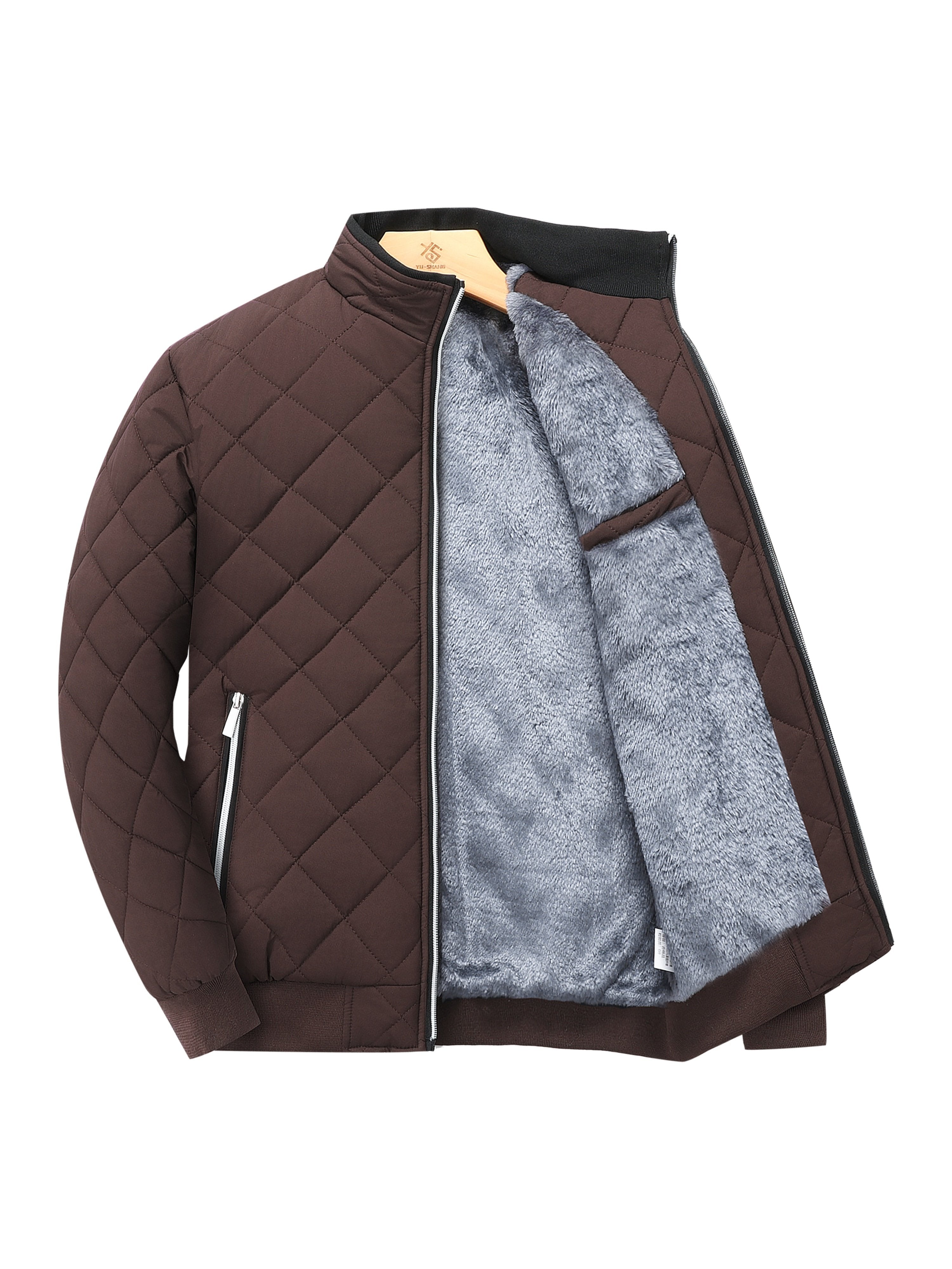 Men's thickened padded jacket colour variant 3 loose-fit winter design