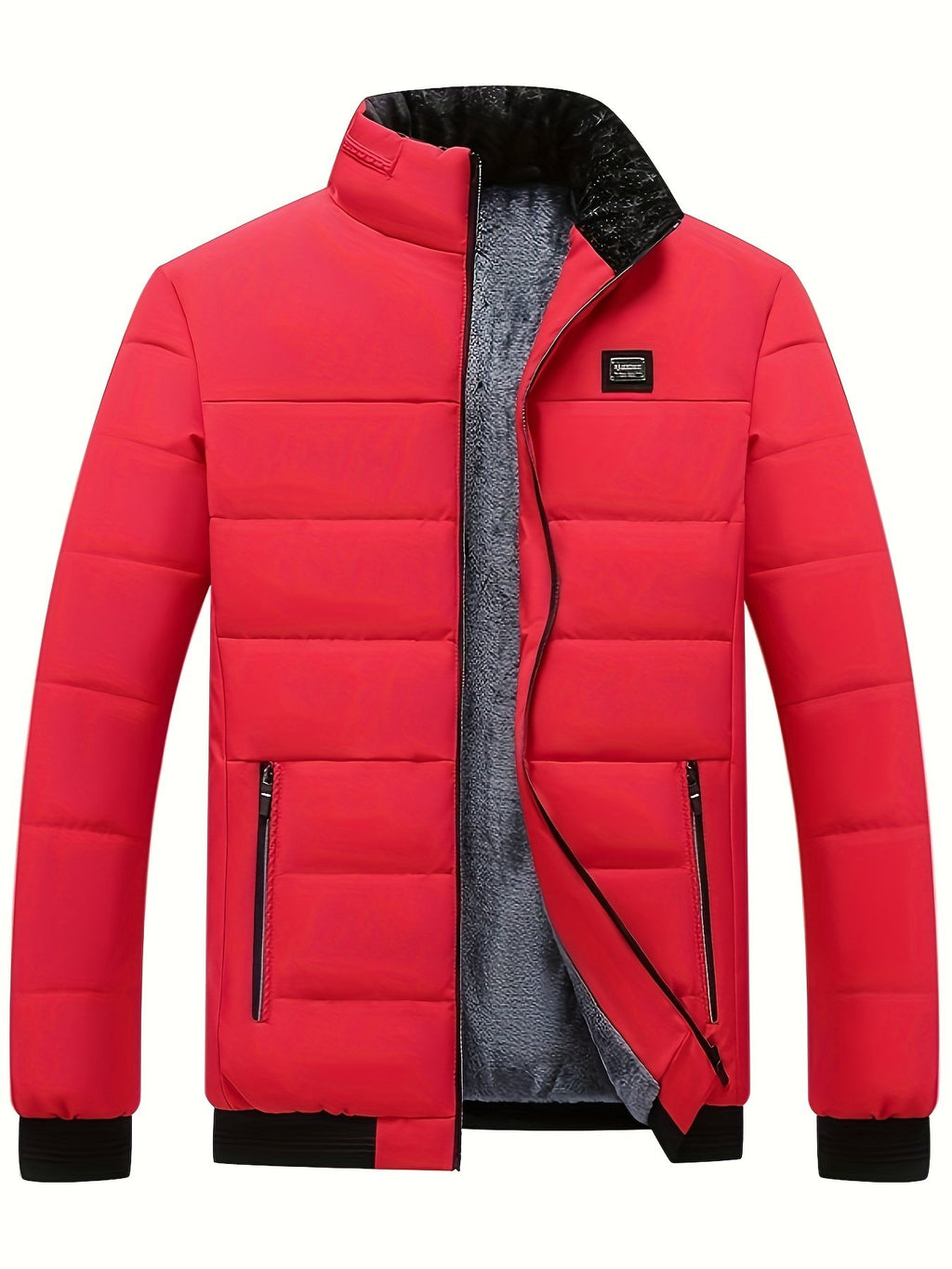 Men's velvet padded coat colour variant 4 casual fashion winter design