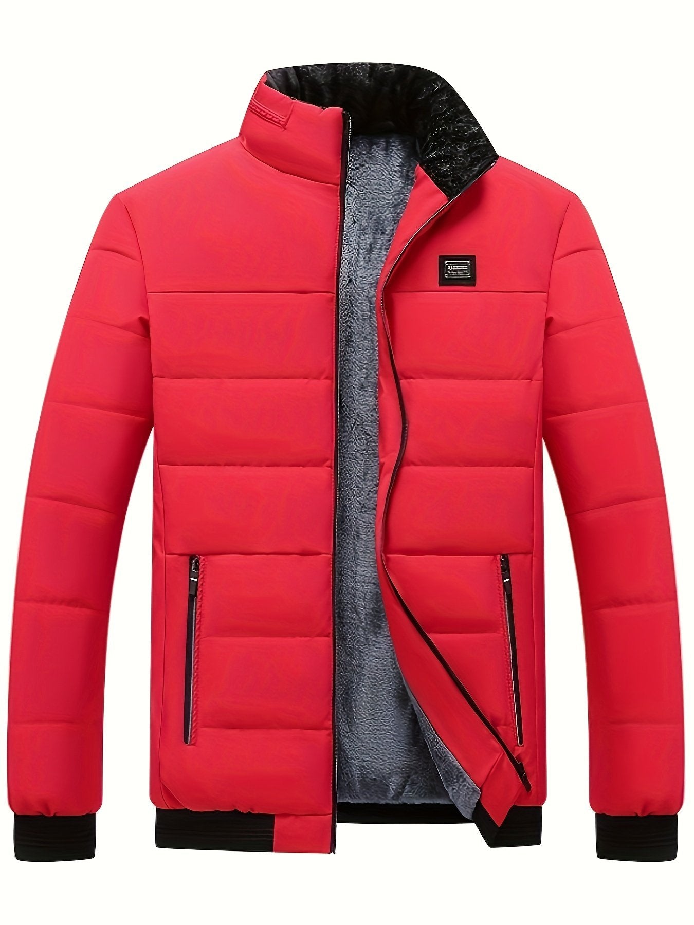 Men's velvet padded coat colour variant 4 casual fashion winter design